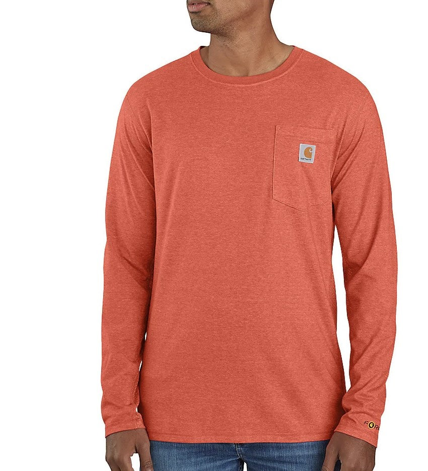 CARHARTT FORCE® RELAXED FIT MIDWEIGHT LONG-SLEEVE POCKET T-SHIRT