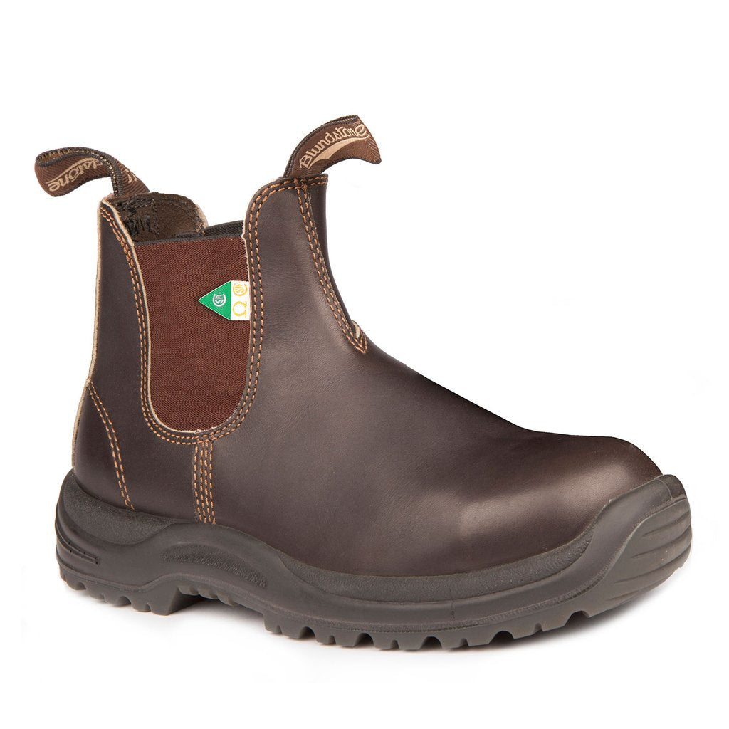 Brown chelsea hotsell safety boots