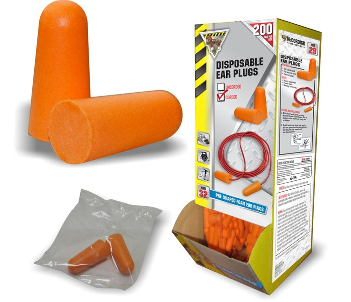 Ear plugs (200 pairs) Lucier Glove & Safety
