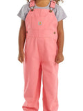 Carhartt Girls' Loose Fit Canvas Bib Overall CM9712 CM5418