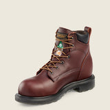 Red Wing Boots Men SuperSole 2.0 6-inch Waterproof CSA Safety Toe Boot - 3504. Available in store only